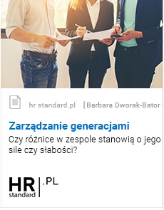zarządzanie Generacjami BB, X, Y i Z HR Standard Barbara Bator 4GROW