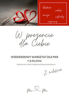warsztat dla par prezent na walentynki