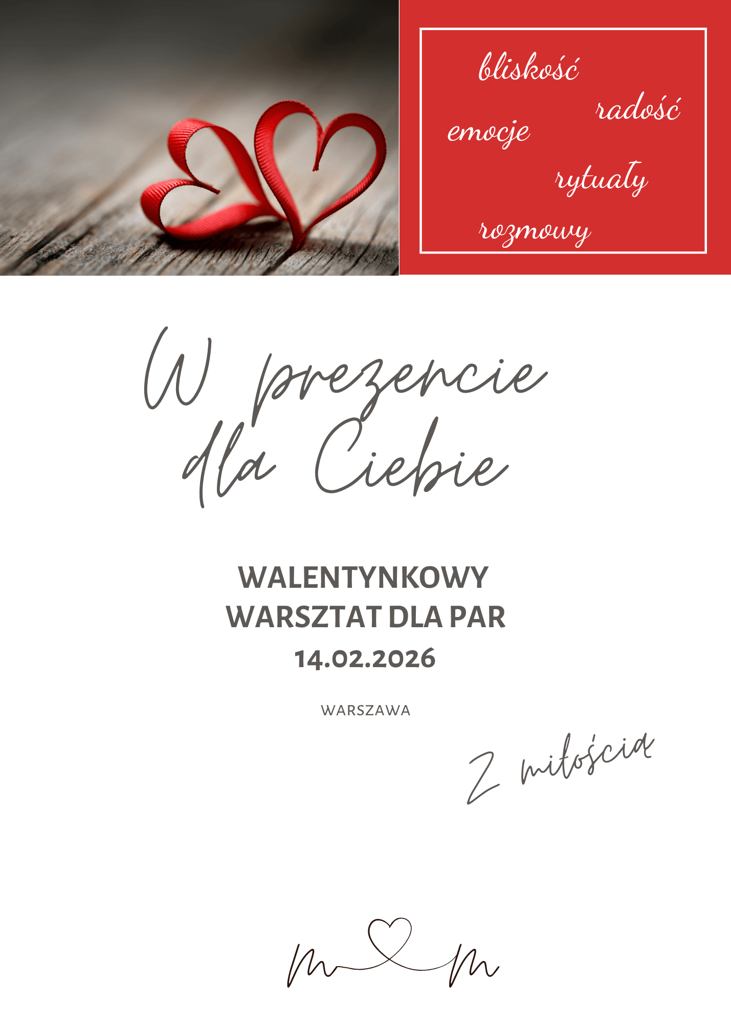 prezent walentynkowy